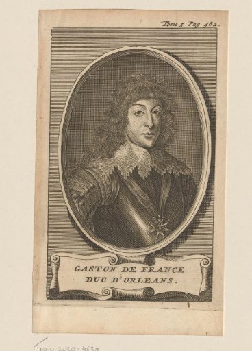 Portrait of Gaston Jean-Baptiste Orléans