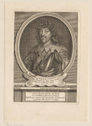 Portrait of Gaston Jean-Baptiste Orléans
