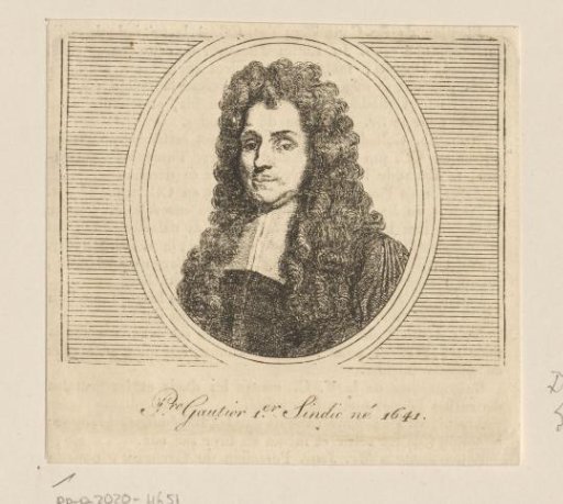 Portrait of Pierre Gautier
