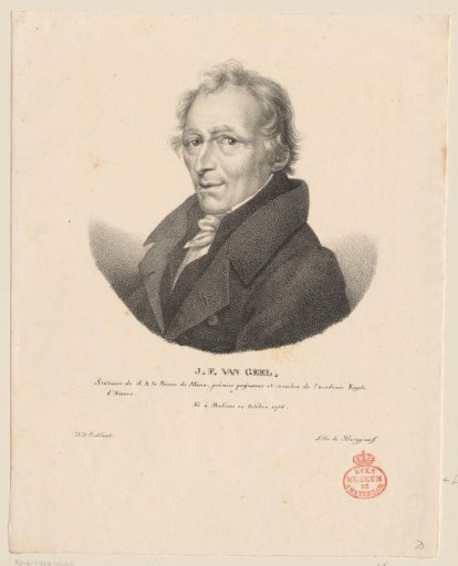Portrait of Jan Frans van Geel