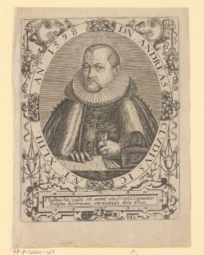 Portrait of Andreas Cludius