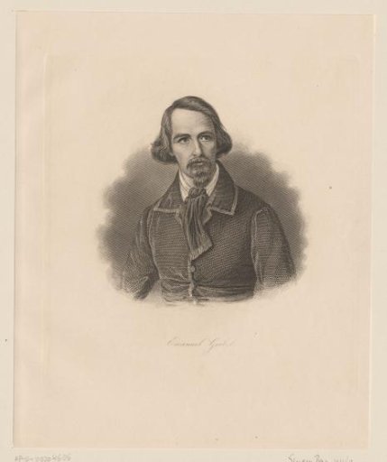 Portrait of Emmanuel Geibel