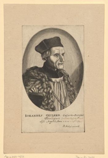 Portrait of Johann Geiler