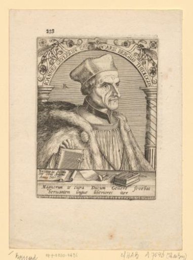 Portrait of Johann Geiler