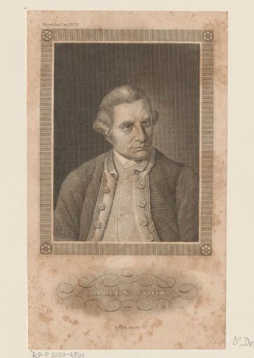 Portrait of James Cook