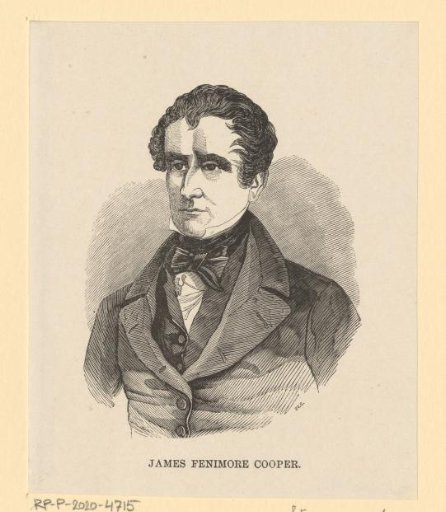 Portrait of James Fenimore Cooper