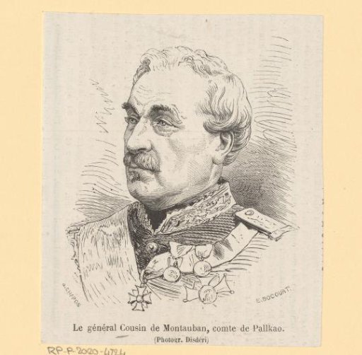 Portrait of Charles Cousin-Montauban