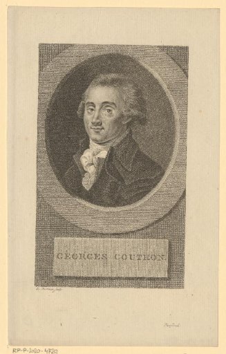 Portrait of Georges Auguste Couthon
