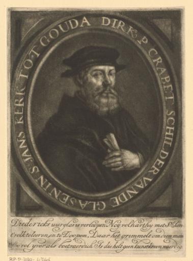 Portrait of Dirck Pietersz. Crabeth