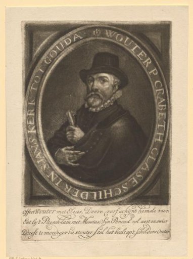 Portrait of Wouter Pietersz. Crabeth I