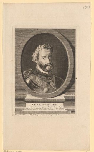 Portrait of Emperor Charles V at the age of 58