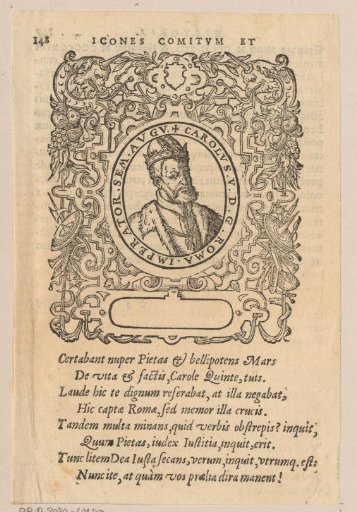 Portrait of Emperor Charles V