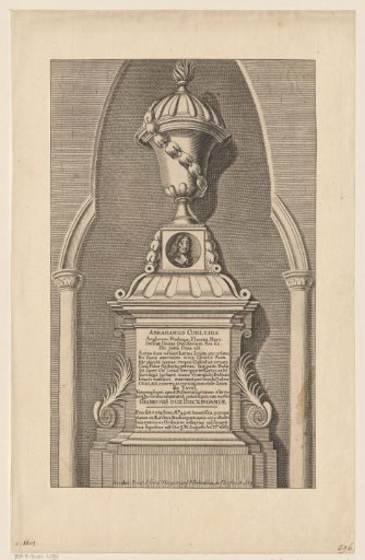 Monumental Tomb for Abraham Cowley