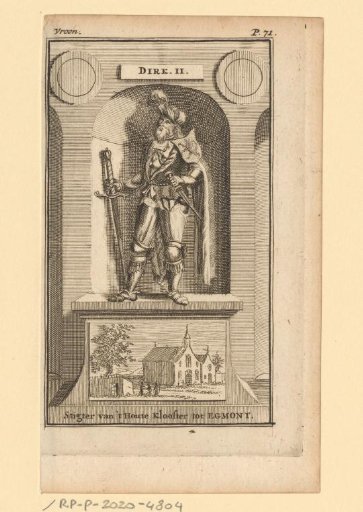 Portrait of Dirk II, Count of Holland
