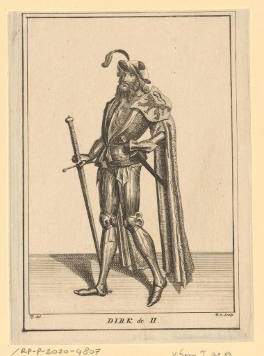 Portrait of Dirk II, Count of Holland