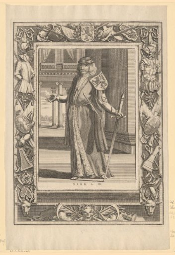 Portrait of Dirk III, Count of Holland