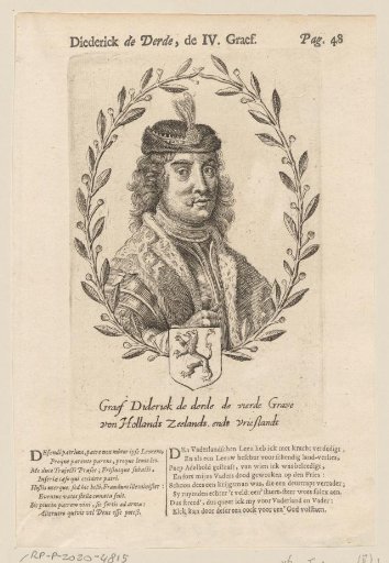 Portrait of Dirk III, Count of Holland