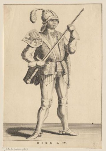 Portrait of Dirk IV, Count of Holland