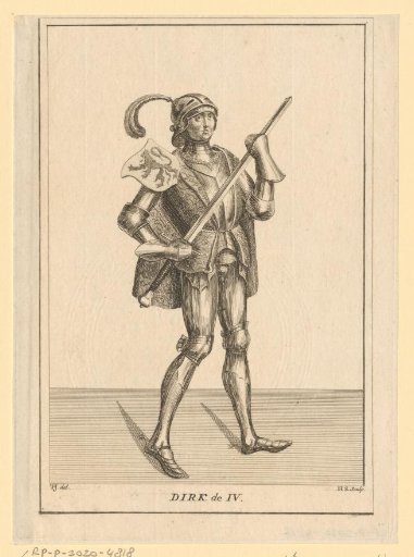 Portrait of Dirk IV, Count of Holland