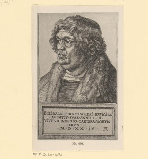 Portrait of Willibald Pirckheimer