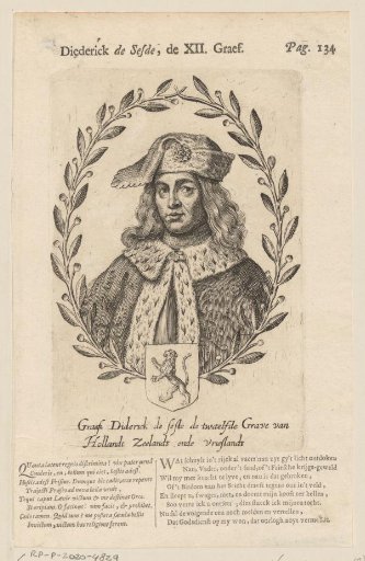 Portrait of Dirk VI, Count of Holland