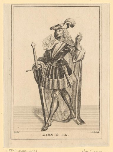 Portrait of Dirk VII, Count of Holland