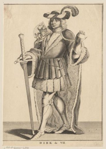Portrait of Dirk VII, Count of Holland