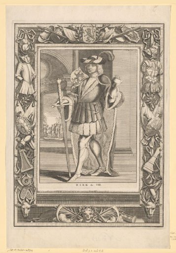 Portrait of Dirk VII, Count of Holland