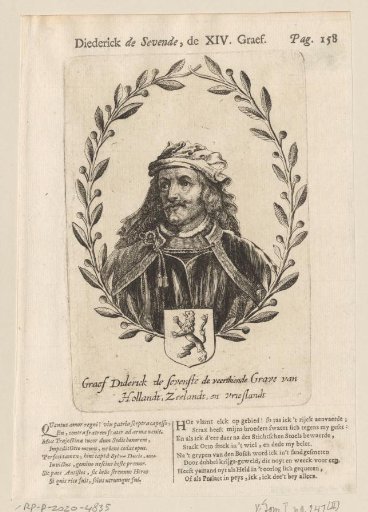 Portrait of Dirk VII, Count of Holland