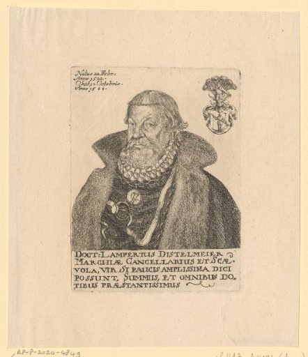 Portrait of Lamprecht Distelmeyer