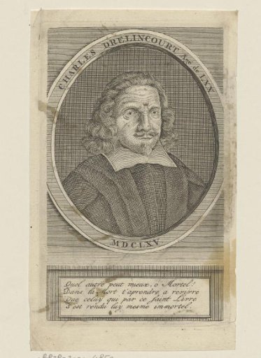 Portrait of Charles Drelincourt at the age of 70