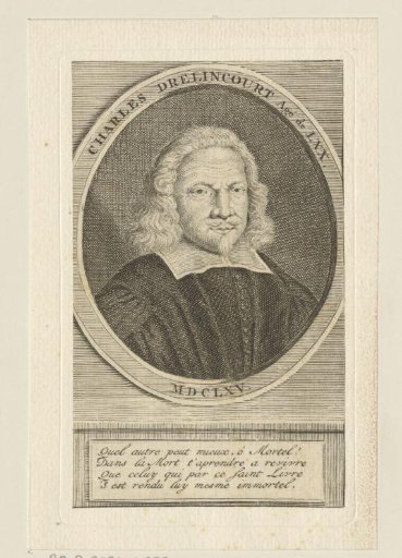 Portrait of Charles Drelincourt at the age of 70