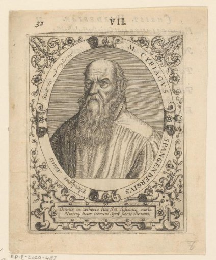 Portrait of Cyriacus Spangenberg