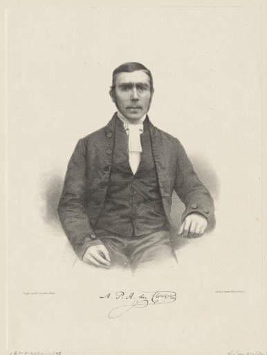 Portrait of Alphonse Pierre Antoine du Cloux