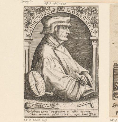 Portrait of Johannes Stöffler