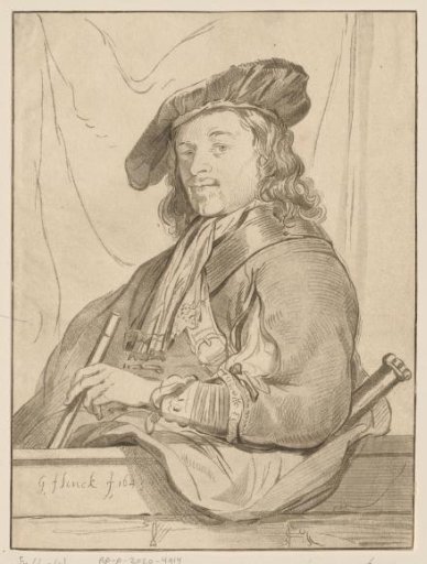Man at the parapet