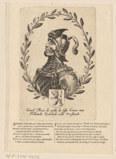 Portrait of Floris I, Count of Holland