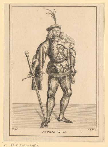 Portrait of Floris II, Count of Holland