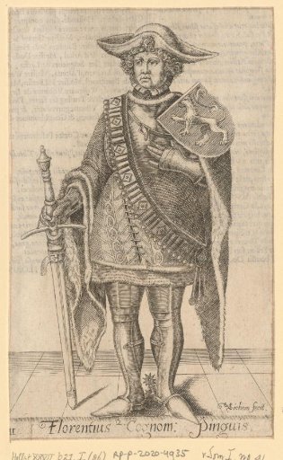 Portrait of Floris II, Count of Holland