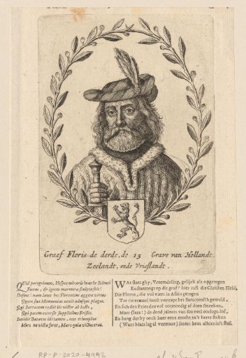Portrait of Floris III, Count of Holland