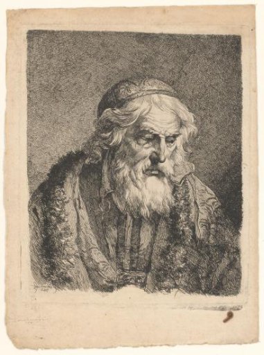 Portrait of an old man, also known as "The Greek Priest"