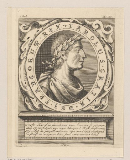 Portrait of Charles the Simple, King of France