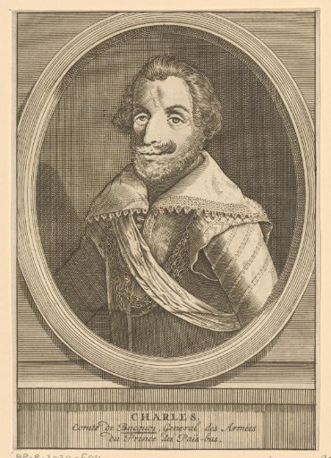 Portrait of Karel Bonaventura van Longueval, Count of Bucquoy