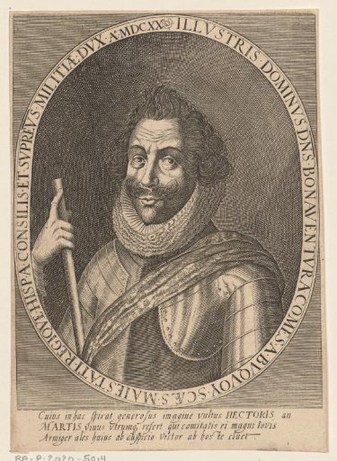 Portrait of Karel Bonaventura van Longueval, Count of Bucquoy