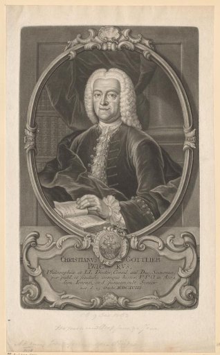 Portrait of Christian Gottlieb Buder