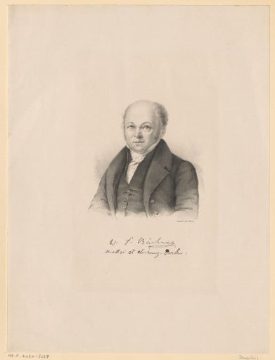 Portrait of Willem Frederik Büchner