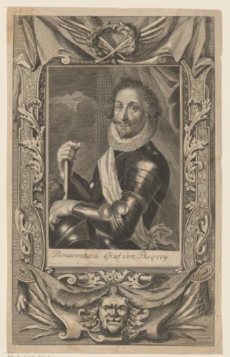 Portrait of Charles Bonaventure of Longueval, Count of Bucquoy