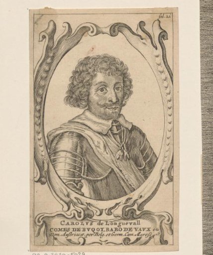 Portrait of Charles Bonaventure of Longueval, Count of Bucquoy