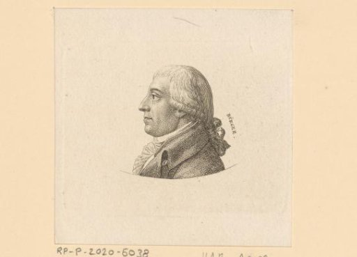 Portrait of Gottfried August Bürger