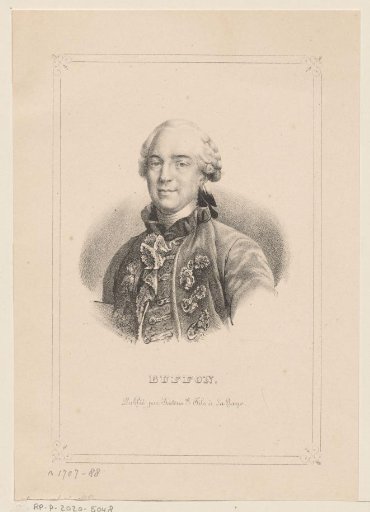 Portrait of Georges-Louis Leclerc de Buffon